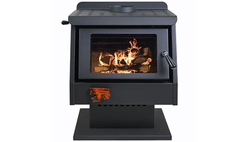 Jarrahdale Rhapsody Freestanding Wood Heater Fire