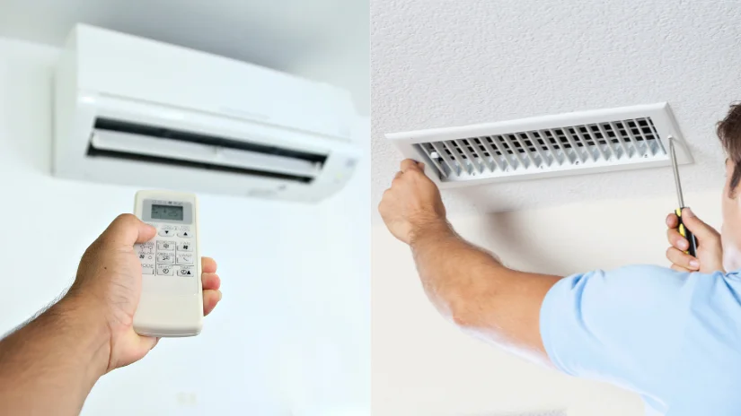 Air conditioning - split system vs ducted system. Air Conditioning Options